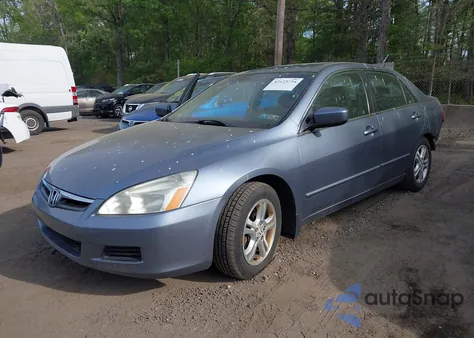 2007 Honda Accord 2.4 Ex из США, поврежденный, VIN 1HGCM56867A041797
